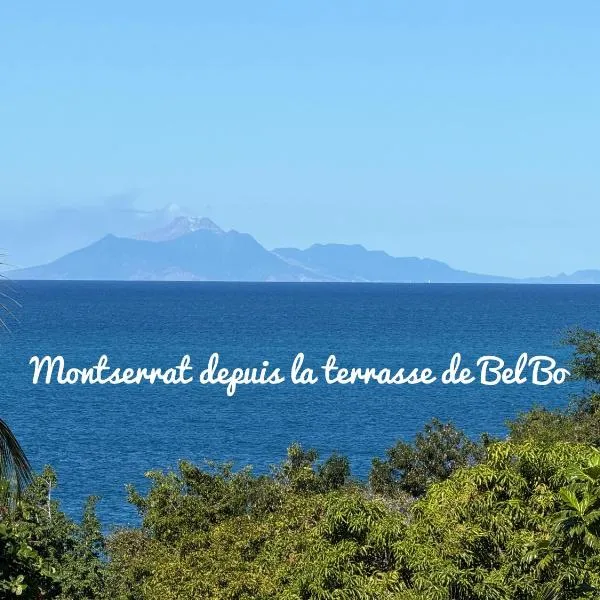 BEL BO Haut de villa vu mer et accès 4 plages, hotel in Deshaies