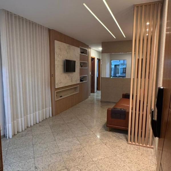 Apto 3 quartos com garagem - Aconchego pé na areia