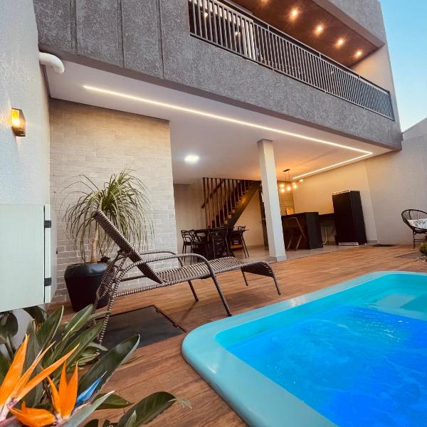 Casa com Piscina Privativa e Área Gourmet em Cascavel