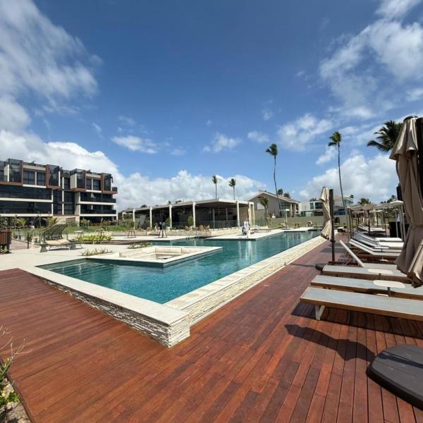 Apt Rooftop Piscina Privativa Muro Alto - Porto de Galinhas - Cais Residence 2 quartos suite - Foto 4