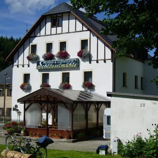 Frühstückspension "Schlösselmühle", hotell i Jöhstadt