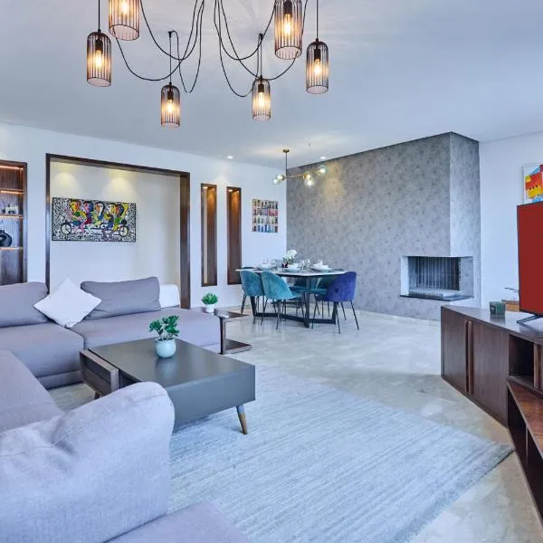 Spacious 3BR 174m2 Quiet Residential Casablanca, hotel in Casablanca