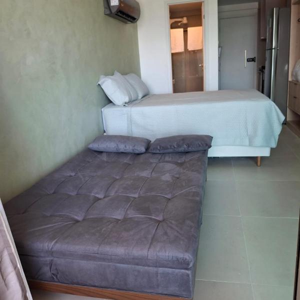 Flat beira-mar em Tamandaré com varanda - Foto 2