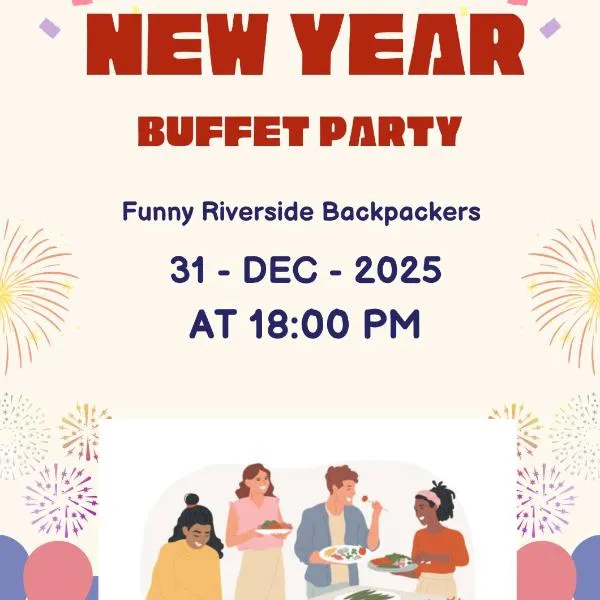 Funny Riverside Backpackers, hotel v destinaci Luang Prabang