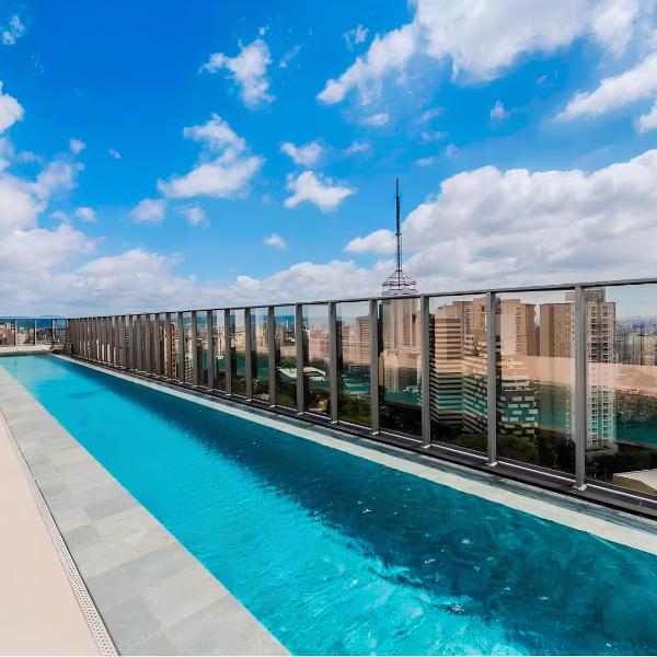 Vista incrível com piscina na cobertura e academia - Foto 2