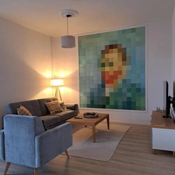 Livora Vincent - Art Design Apartment mit Balkon, khách sạn ở Wilhelmshaven