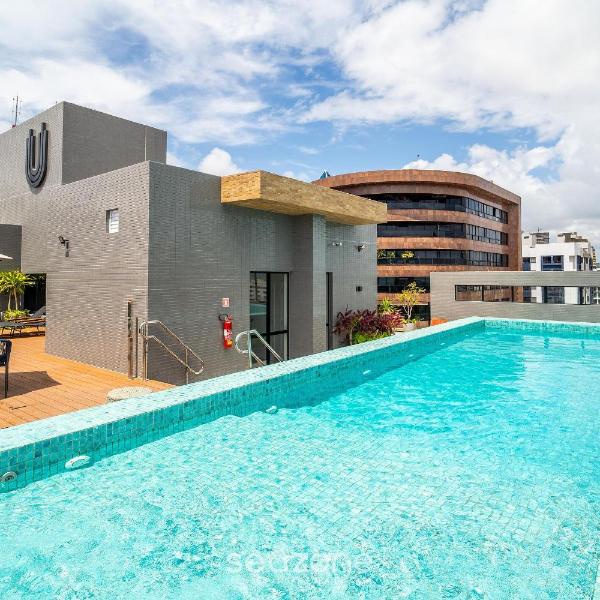 Moderno em edf. c/ Piscina a 280 m do Mar UGR0404A - Foto 3