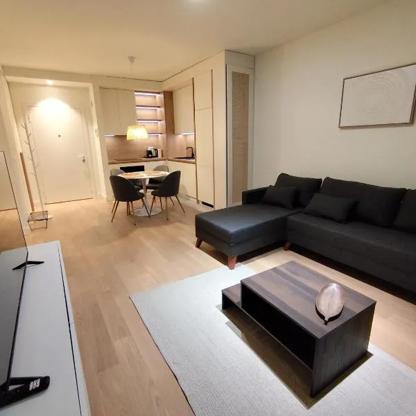 BELGRADE WATERFRONT Gallery Apartments FREE Garage, hotel a Sajmište