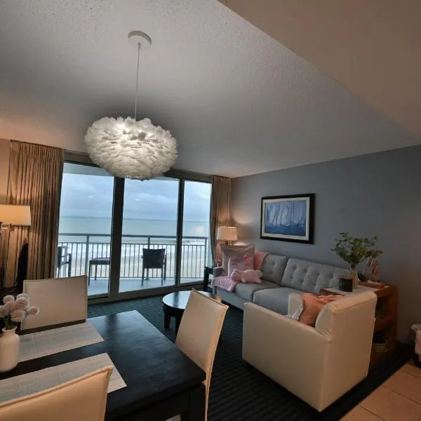 Stylish 1BR Oceanfront Stay in the Heart of Myrtle Beach 3rd Fl of OO Resort, hotel Myrtle Beachben
