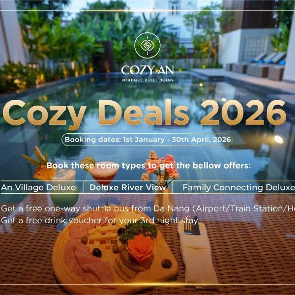 Cozy An Boutique Hotel Hoian, hôtel à Hội An