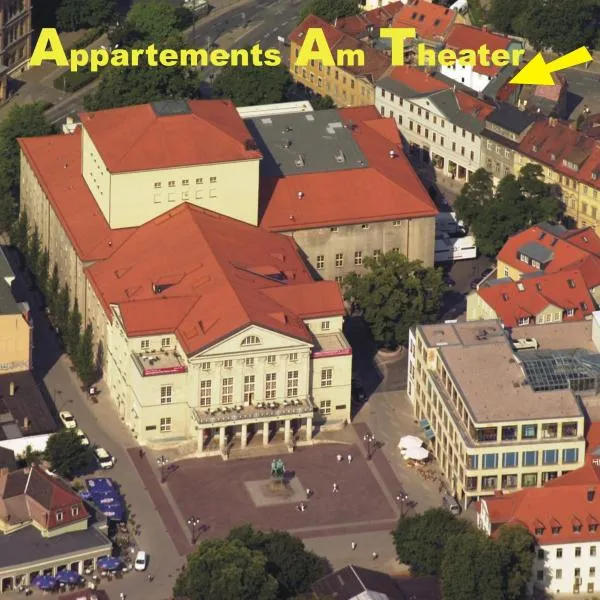Appartements Am Theater, hotel u gradu Vajmar