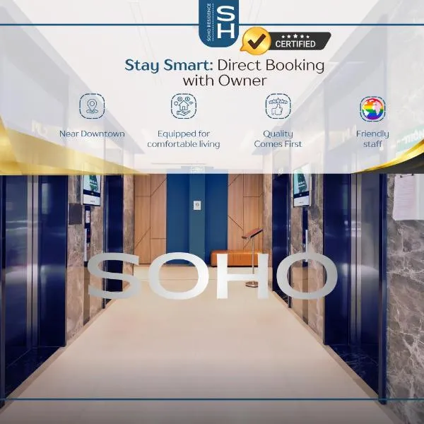 SAIGON HOMEY - SOHO RESIDENCE - Official Comfort in the Heart of District 1, hotel i Ho Chi Minh City