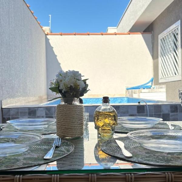 Casa de Praia com piscina, Cibratel II-Itanhaém para 6 pessoas - Foto 4
