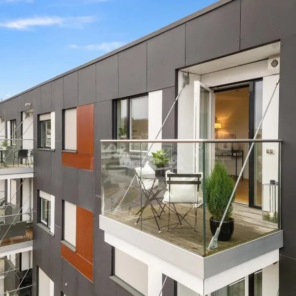 톤스버그에 위치한 호텔 Top Floor - Sunny Balcony - Seaside - Tønsberg