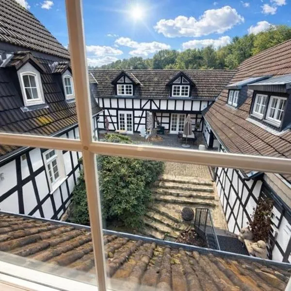 Historisches Mühlendenkmal im Rheingau I 8 Personen, hotel din Schlangenbad