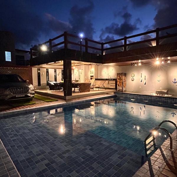 Serrambi Exclusive Beach House with Pool & 4Suites