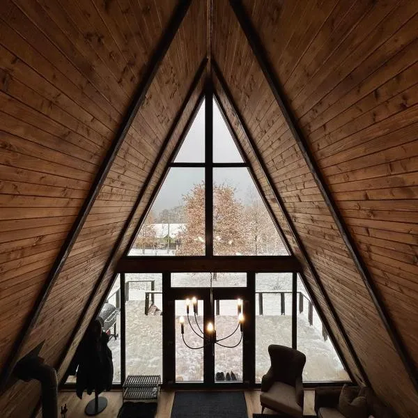 Lakewood Cabin - Surduc Lake, khách sạn ở Fîrdea