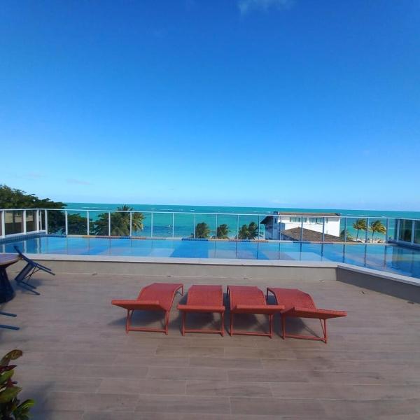 Flat Qto-Sala 50m da praia