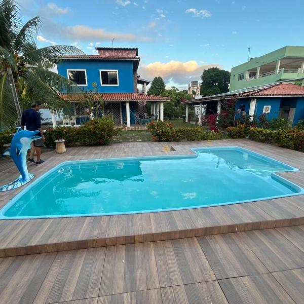 House facing the Jacuípe River