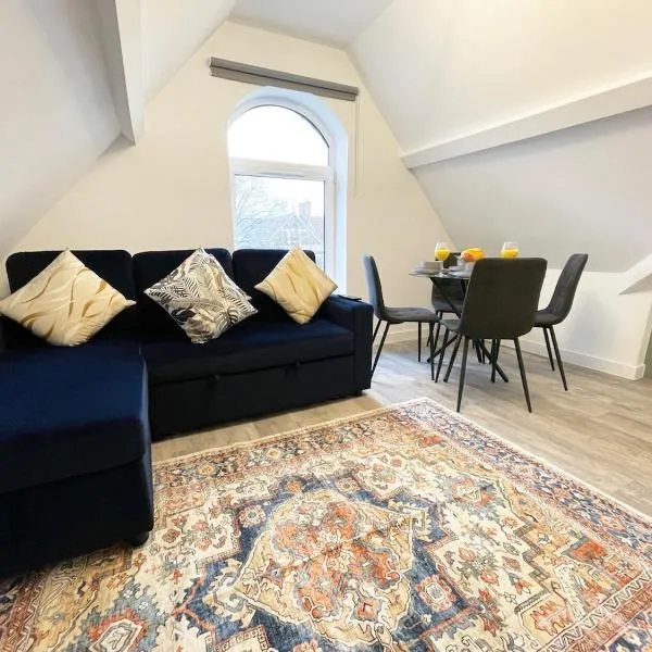 Newly Built Modern& Central Apartment-Free Parking, отель в Кардиффе