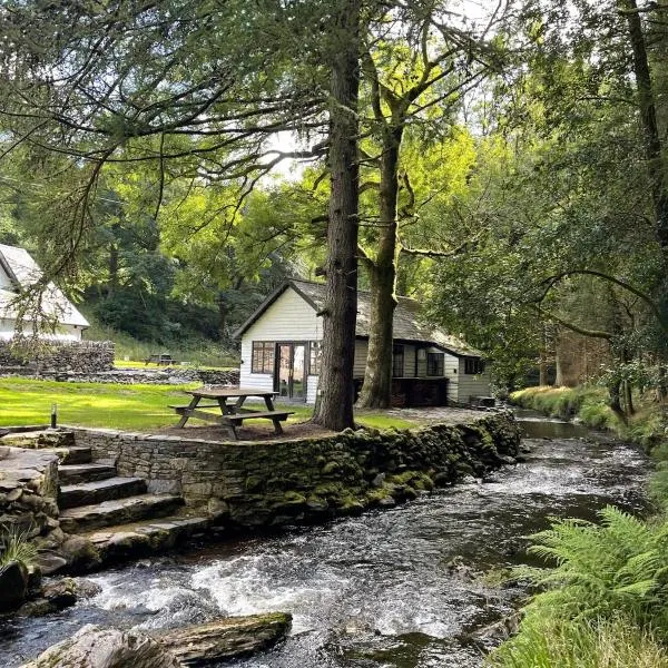 Cuckoo Cabin, Tyn Y Cwm, hotel in Eglwys-fach