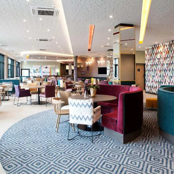 Hampton by Hilton Munich Airport South，哈爾伯格摩斯的飯店