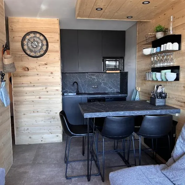 appartement Le chamois 512 meuble pour 5 personnes au pied des pistes domaine Galibier Thabor, khách sạn ở Valmeinier