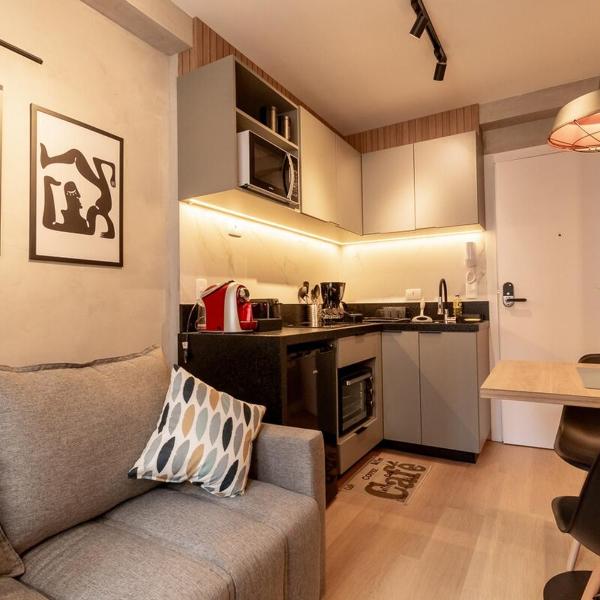 Apartamento novo e completo com garagem, no centro de Curitiba - Foto 2