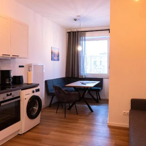 New central 2-3 room apartments with parking near train station & casino, hotel a Lubecca