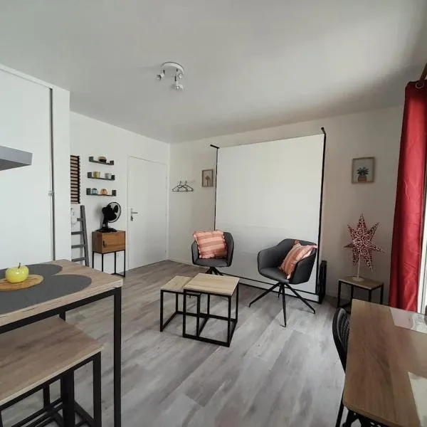 Studio Rouen proche CHU, hotel i Rouen