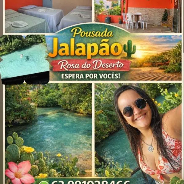 Viesnīca Pousada Jalapão Rosa do deserto pilsētā Mateiros