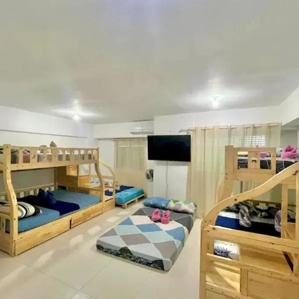 1st flr, 2 mins Airport, Near Malls, Self Check in, hótel í Pusok