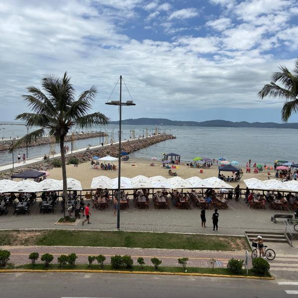 Vista para o molhe