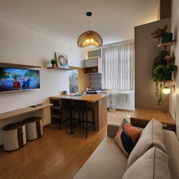 Apartamento Copacabana Quarto e Sala