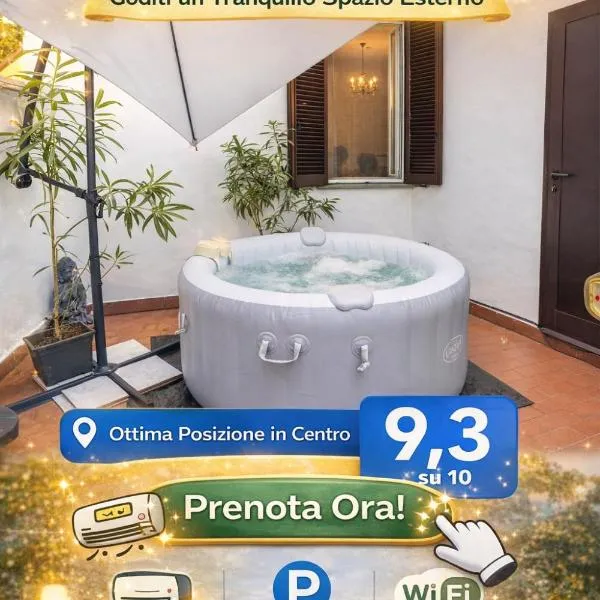 Zen Retreat per Coppie con Jacuzzi - Dehor e Garage Privato - Check in Automatico 24 7, hotel i Casale Monferrato