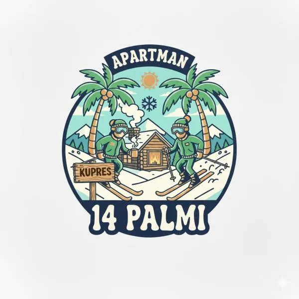 Studio apartman "14 palmi", מלון בקופרס