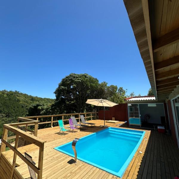 Casa com vista para a natureza e piscina - Foto 4