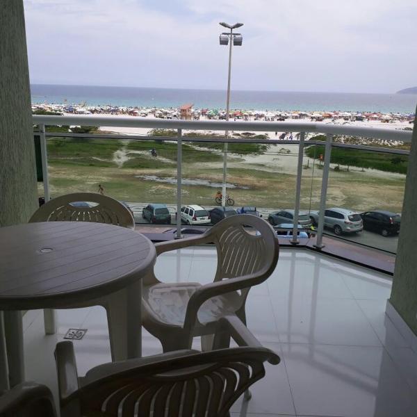 Apartamento Frente Mar em Cabo Frio - 2 Suítes com vista incrível