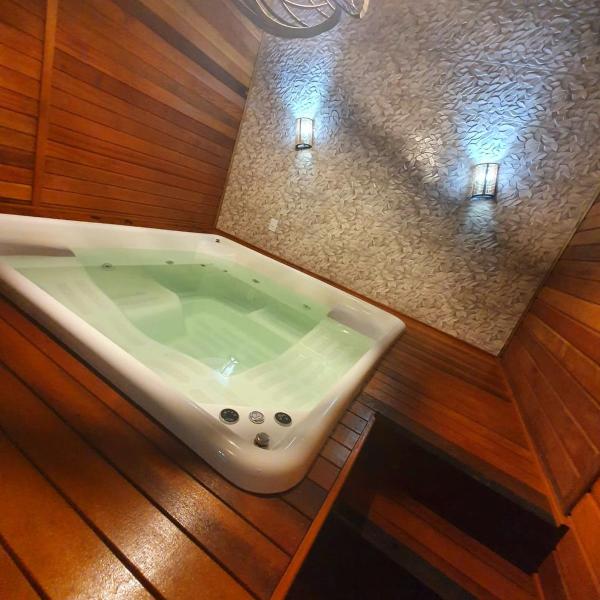 SPA Rossett em Itapoá - Luxo e conforto c piscina, hidromassagem e cromoterapia, p 22 pessoas! - Foto 2