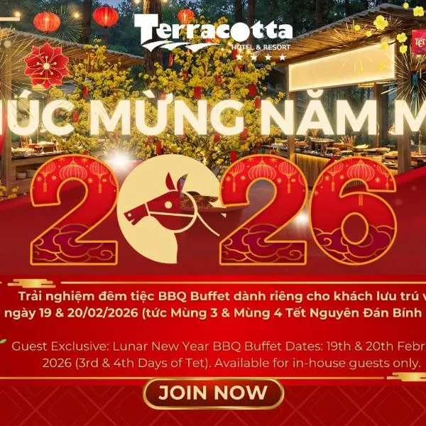 Terracotta Hotel & Resort Dalat, hotel in Da Lat