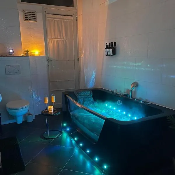 Beautiful condominium with jacuzzi, hotel Brüsszelben