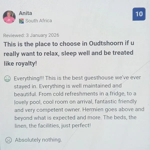 Karoo Sun Guest House, hotel in Oudtshoorn