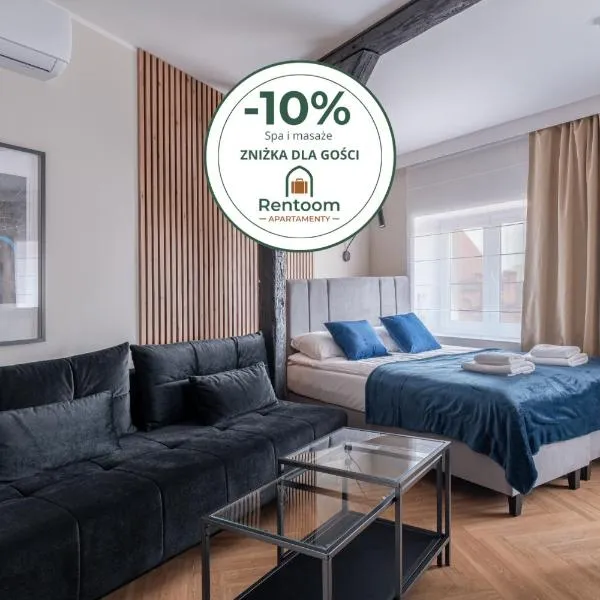 Jacuzzi z widokiem na miasto Flatiron by Rentoom, Hotel in Toruń