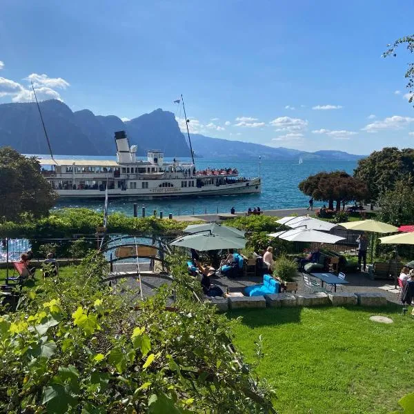 Viesnīca BnB Villa Kapellmatt - Seezugang, Bio-Frühstück, SUP am Rigi pilsētā Vicnava