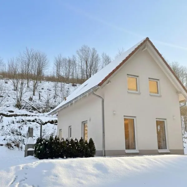 Frankenwald Chalets - Ferienhaus mit privaten Whirlpool, hotel din Wilhelmsthal