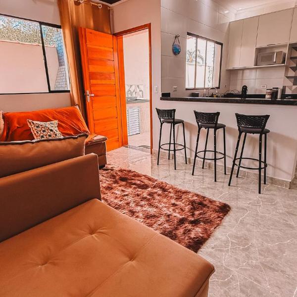 Casa 3 quartos sendo 1 suite ar Cond com piscina 300 metros da praia - Foto 5