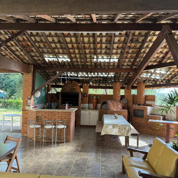 Chácara Paula - Socorro-SP - Piscina, Campo de Futebol, Churrasqueira, Forno à Lenha e muito mais! - Foto 2