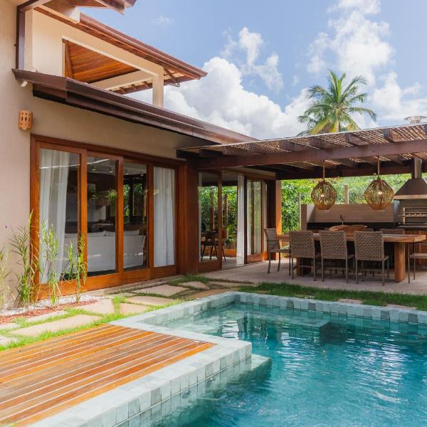Casa Palma - Condomínio pé na areia na Península de Maraú