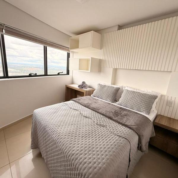 Flat 2 em frente Shopping Flamboynat - Foto 2