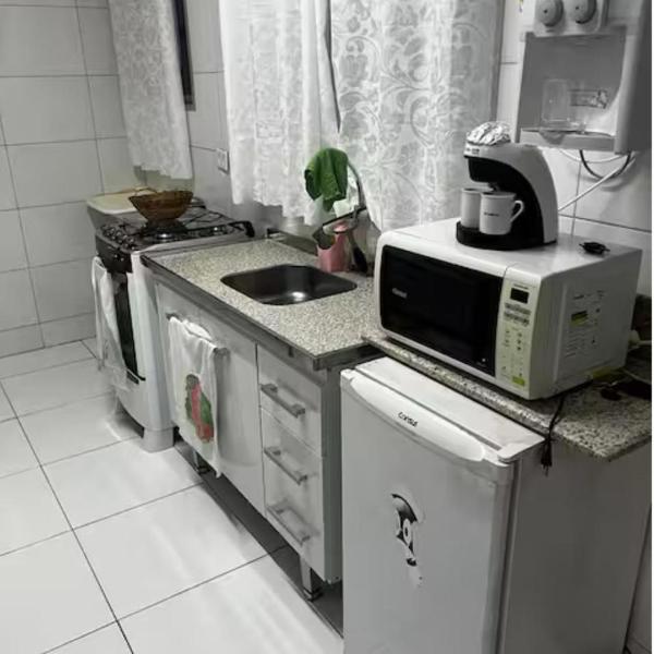 Apê 2 quartos no Boqueirão- Praia Grande - Foto 4